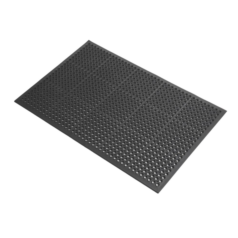 Image of COBA Europe Safety Works Floor Mat Black 1200mm x 800mm x 14mm 