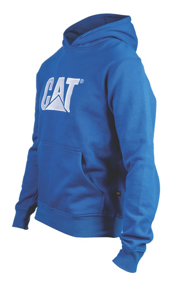 Image of CAT Trademark Hooded Sweatshirt Memphis Blue XX Large 50-52" Chest 