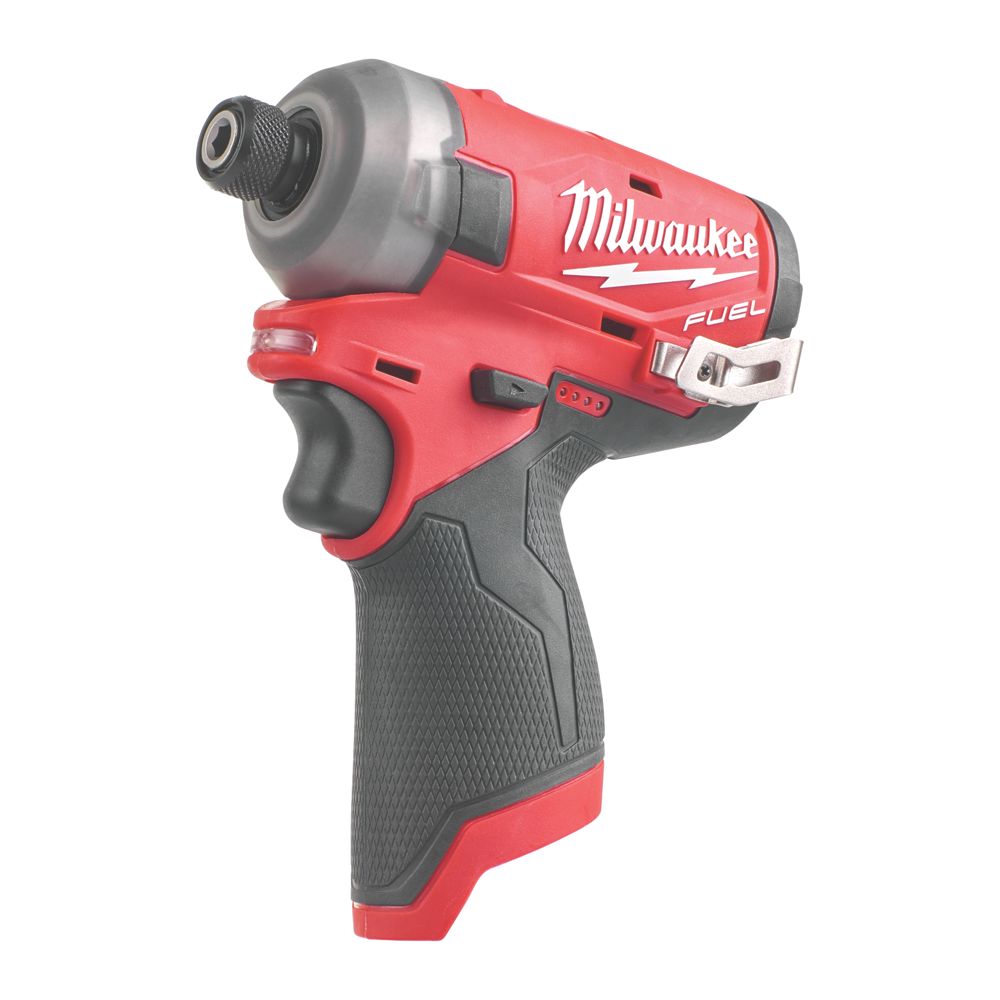 Image of Milwaukee M12FQID-0 FUEL SURGE 12V Li-Ion RedLithium Brushless Cordless Impact Driver - Bare 