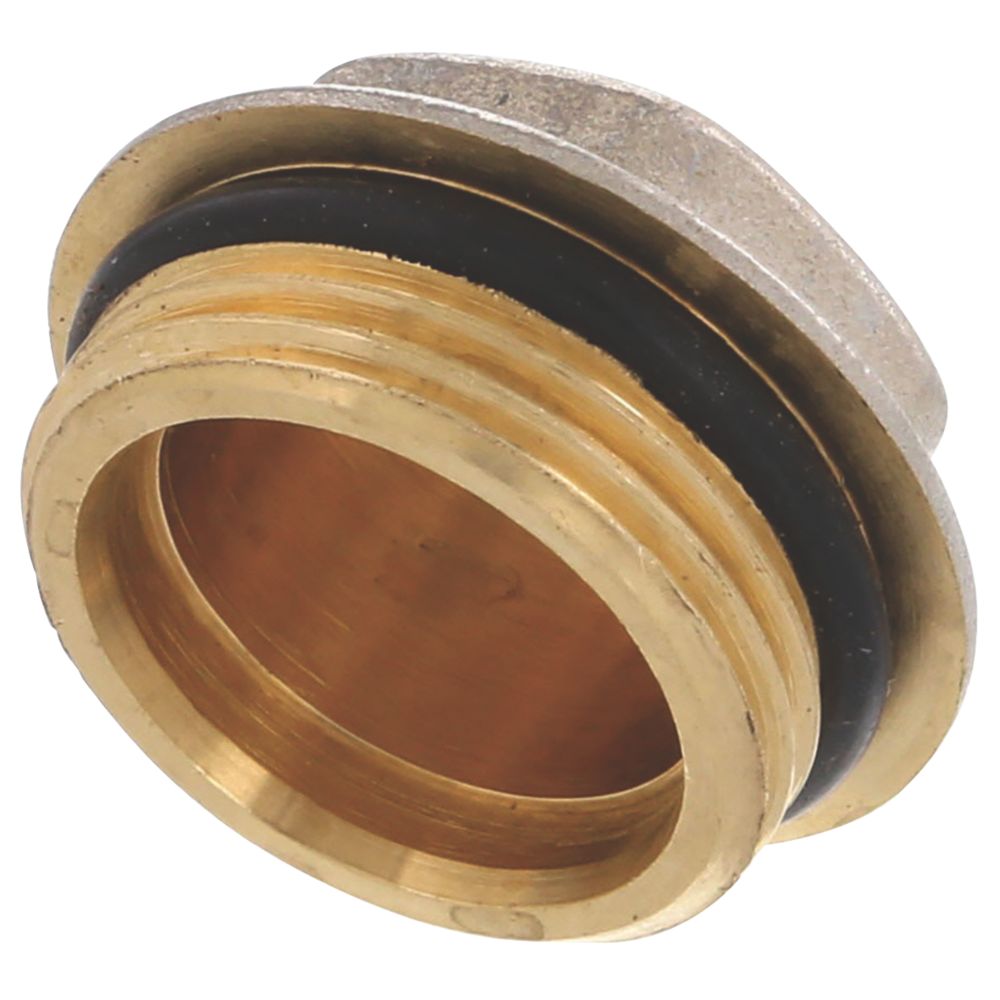 Image of Hep2O Brass BSP Male Manifold Cap 3/4" 