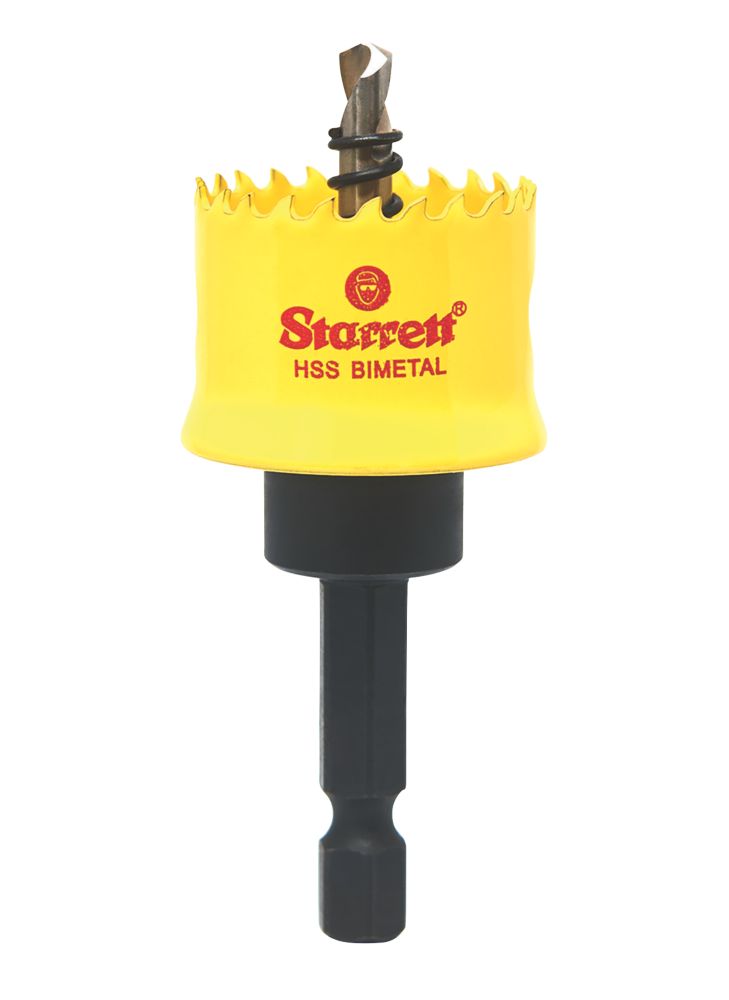 Image of Starrett CSC25 Straight & Hex Shank Multi-Material Bi-Metal Holesaw 25mm 