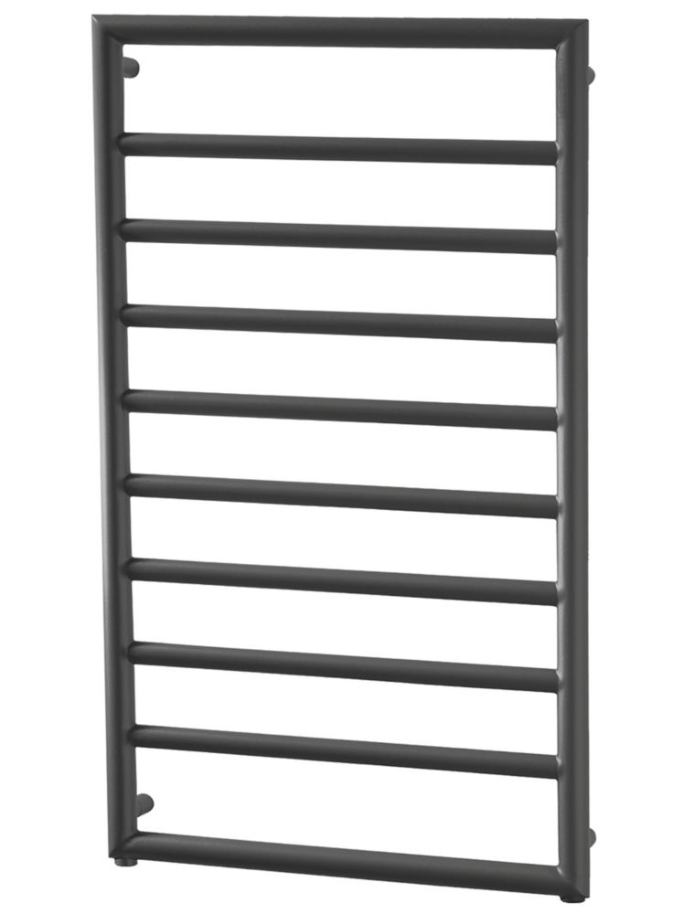Image of Towelrads Strand Designer Towel Radiator 900mm x 500mm Anthracite 1163BTU 