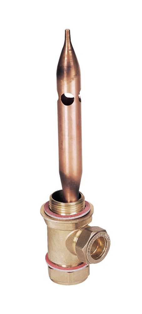 Image of Salamander Pumps S-Flange Top-Entry S Tank Flange Fitting for Hot Water Cylinder 1" x 22mm 