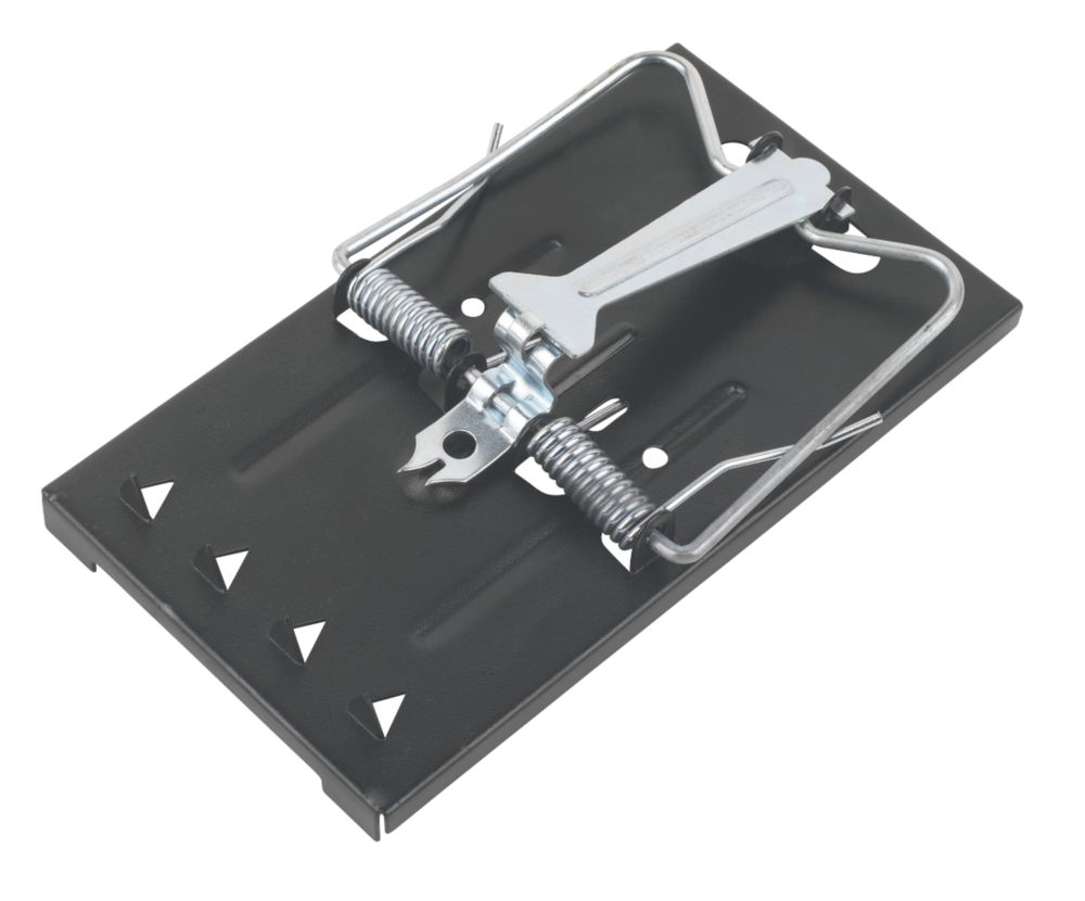 Image of Pest-Stop Easy-Setting Metal Rat Traps 2 Pack 