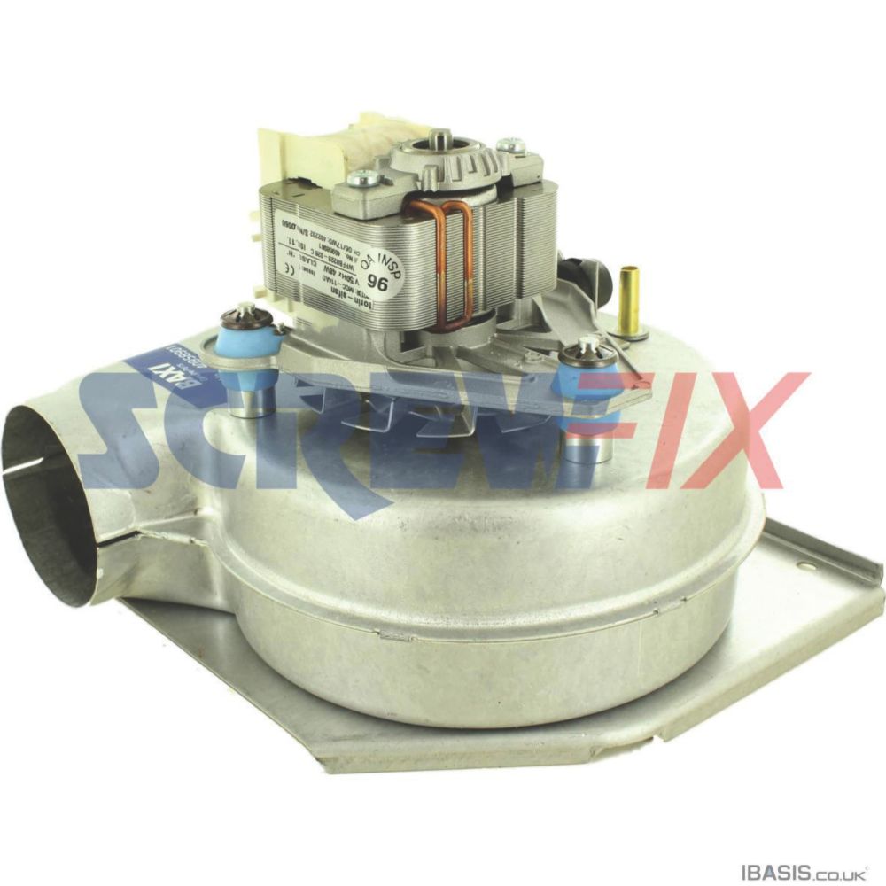Image of Baxi 40958901 70 80 Soft Mount Supr Fan Assembly 