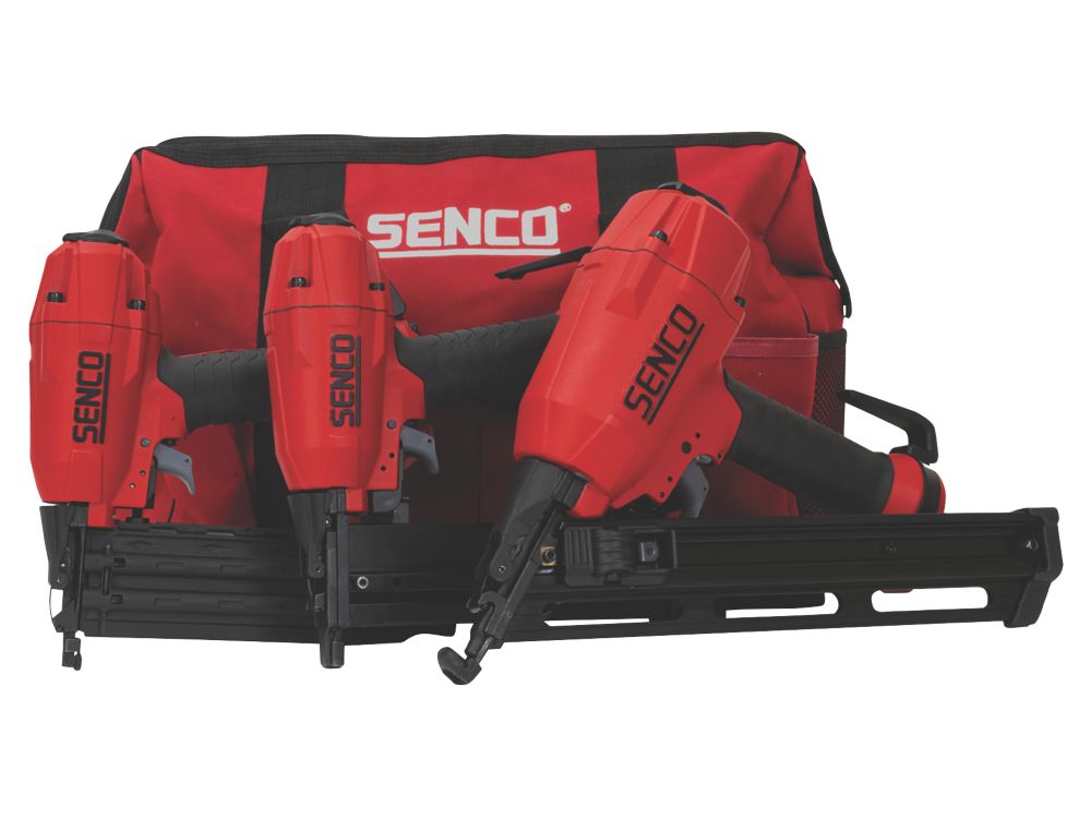 Image of Senco 10S2001N Kit Air 3 Tool Nailer/ Stapler Kit With Tool Bag 