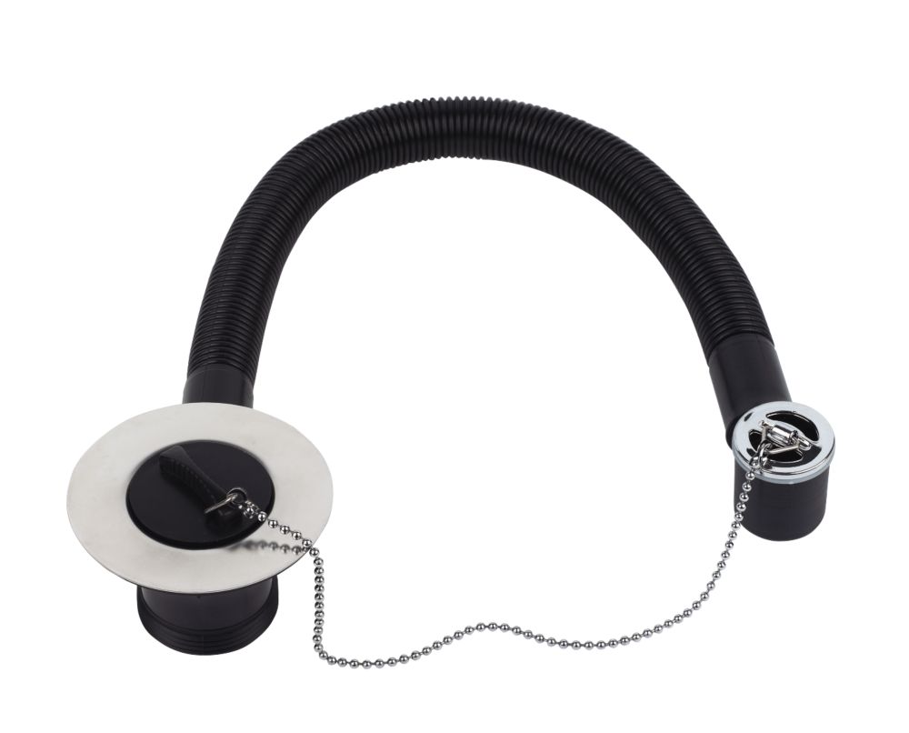 Image of Sink Waste with Plug & Chain 12" 