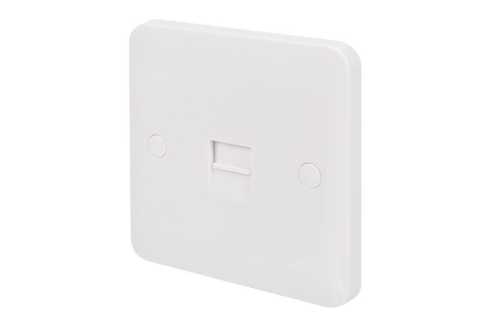 Image of Schneider Electric Lisse Master Telephone Socket White 