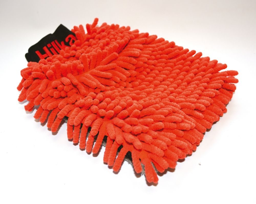 Image of Hilka Pro-Craft Polyester & Nylon 2-in-1 Noodle Wash Mitt 