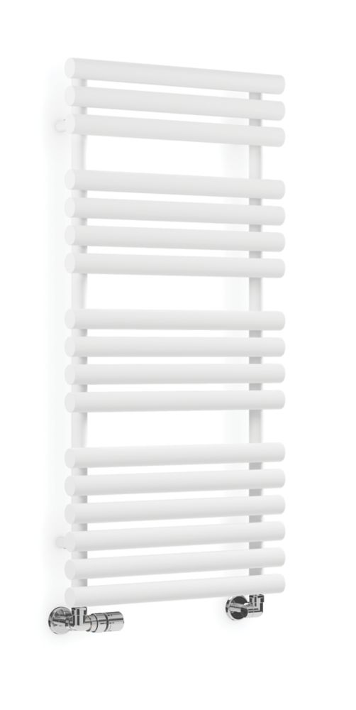 Image of Terma Rolo Towel Rail 1085m x 520mm White 2111BTU 