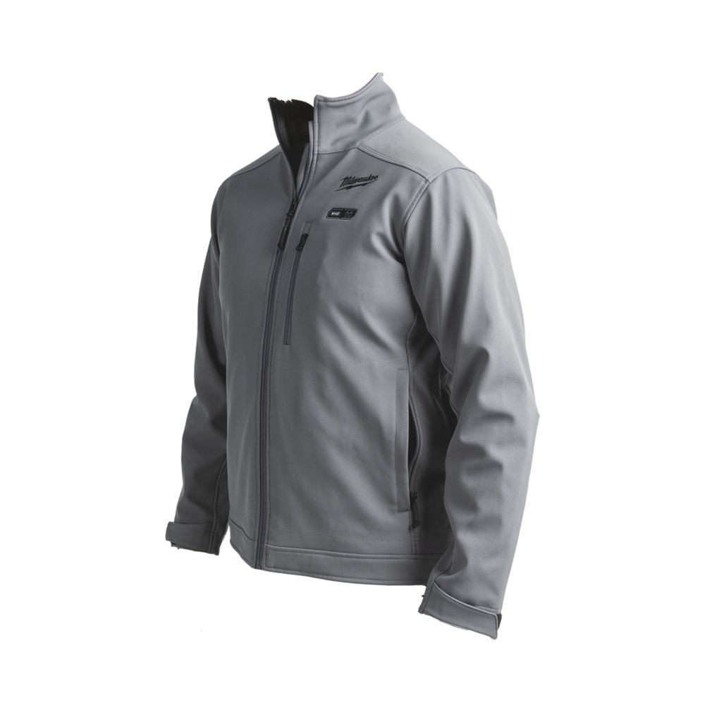Image of Milwaukee M12HJGREY5-0 12V Li-Ion RedLithium Heated Jacket Grey Small 38" Chest - Bare 