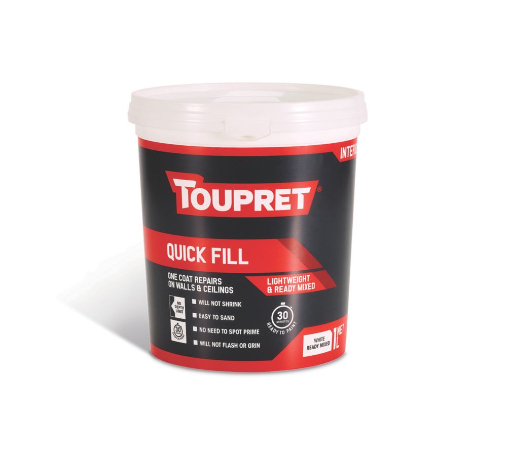 Image of Toupret Interior Quick Fill 1Ltr 