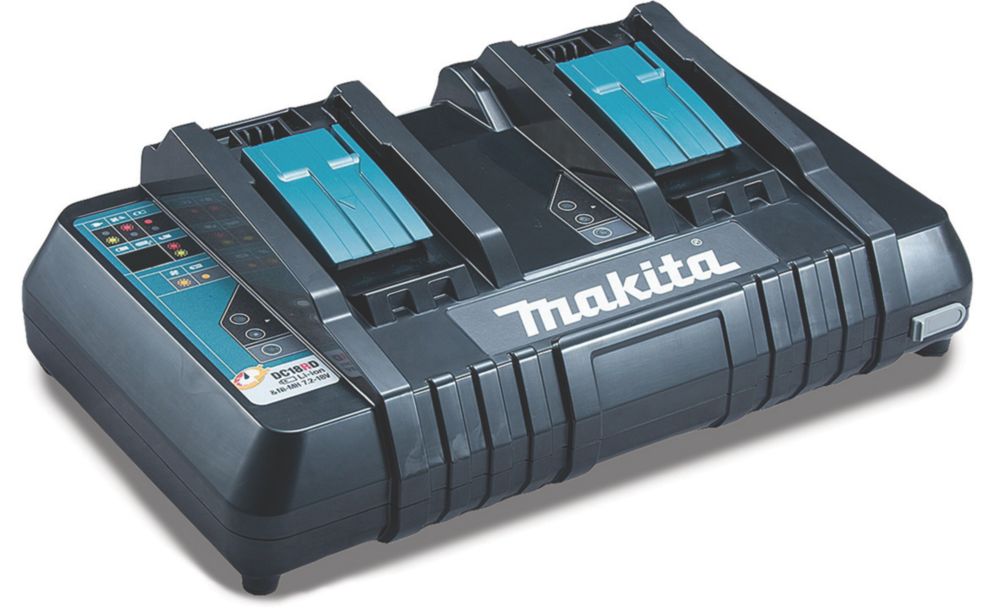 Image of Makita DC18RD 14.4/18V Li-Ion LXT Twin Charger 