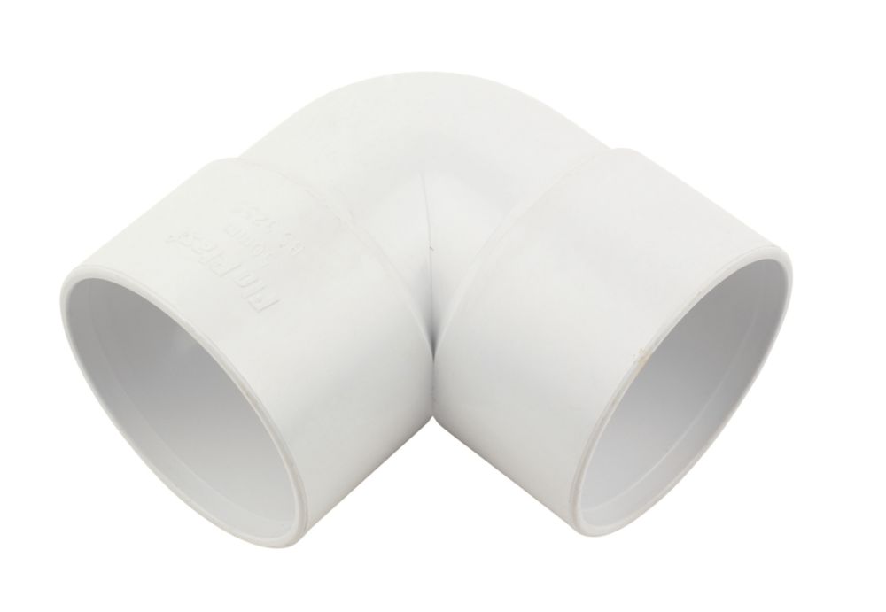 Image of FloPlast Bend 90Â° White 50mm 
