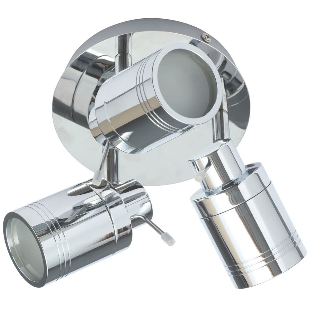 Image of Spa Scorpius Round 3-Light Spotlight Chrome 