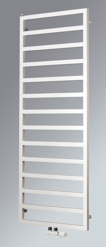 Image of Ximax Venus Designer Towel Radiator 1470mm x 600mm White 2235BTU 