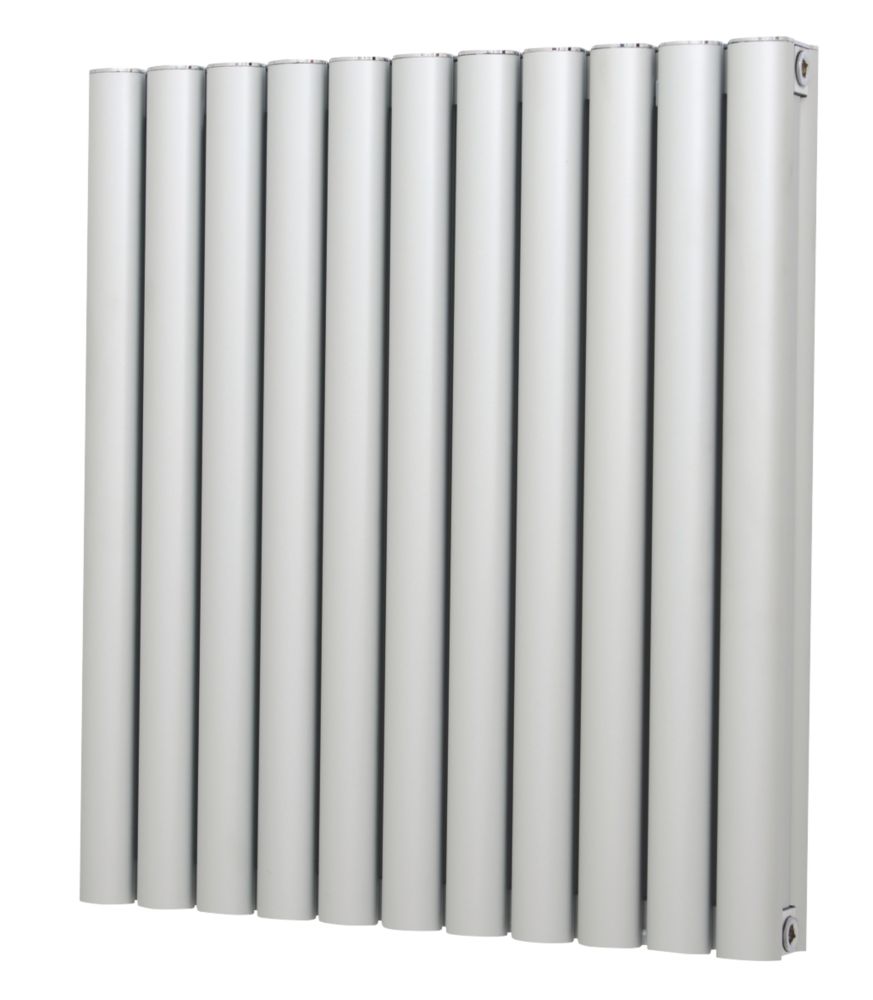 Image of Radiant Radiator 600mm x 545mm Matt Chrome 2821BTU 