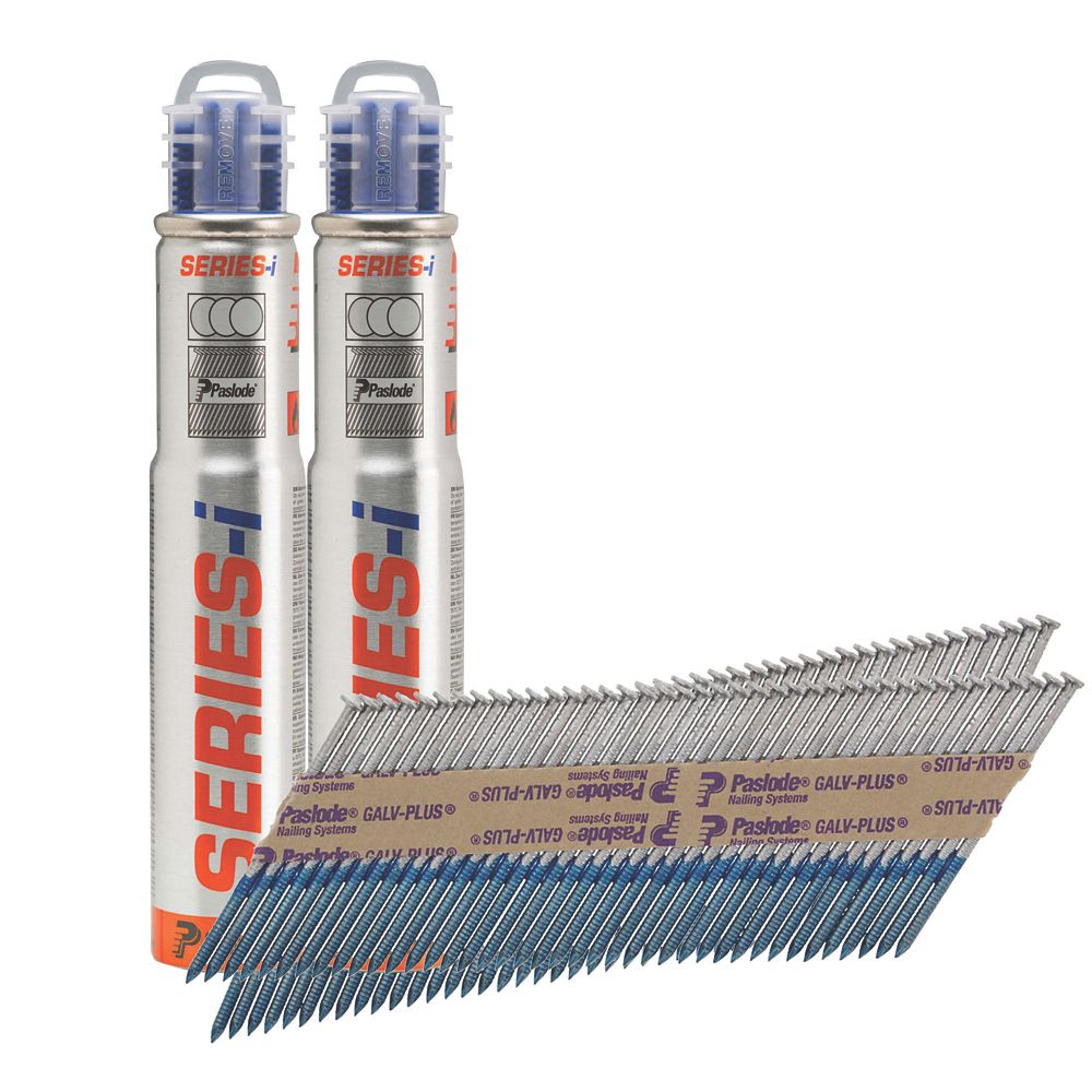 Image of Paslode Galvanised-Plus IM360 Collated Nails 3.1mm x 63mm 2200 Pack 