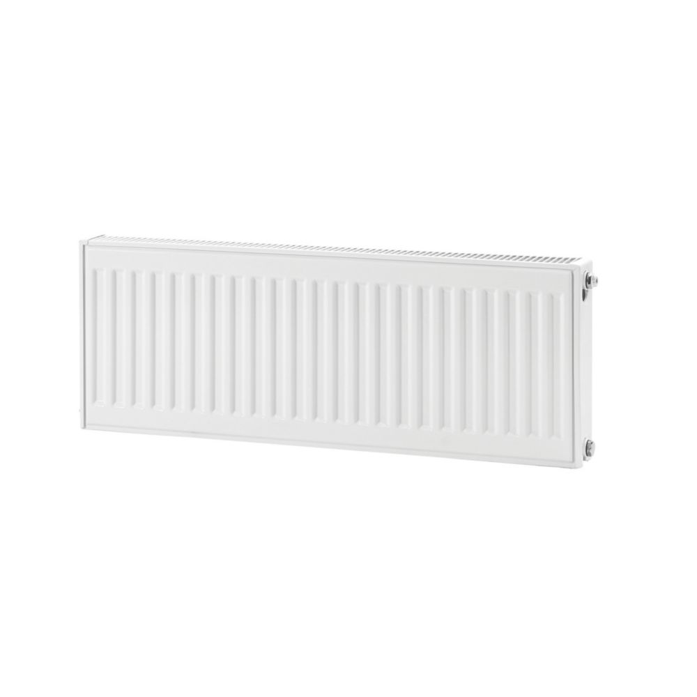 Image of Flomasta Type 21 Double-Panel Plus Single Convector Radiator 300mm x 800mm White 2068BTU 