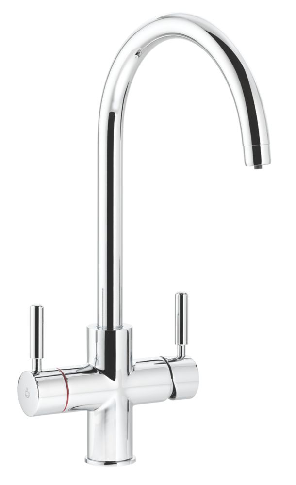 Image of 3 in 1 Steaming Hot Water Tap Chrome 