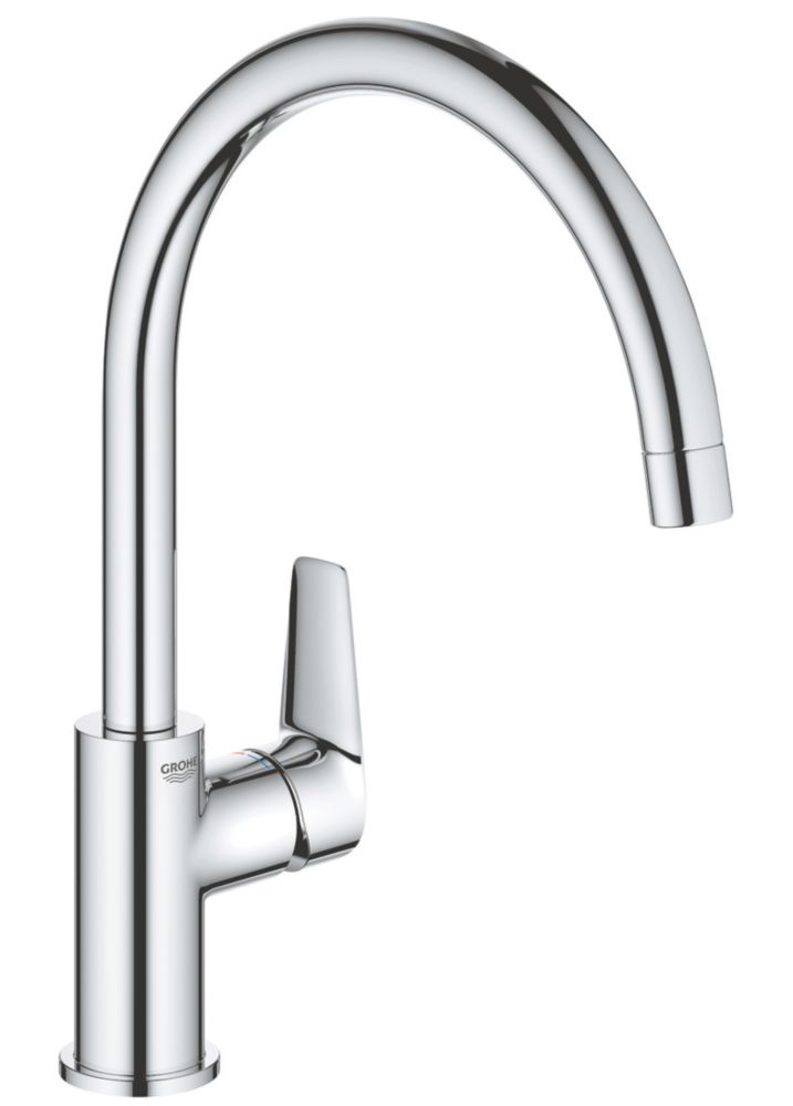 Image of Grohe Start Edge Kitchen Mono Mixer Tap Chrome 