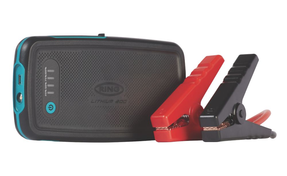 Image of Ring RPPL200 300A Li-Ion Jump Starter + Type A USB Charger 
