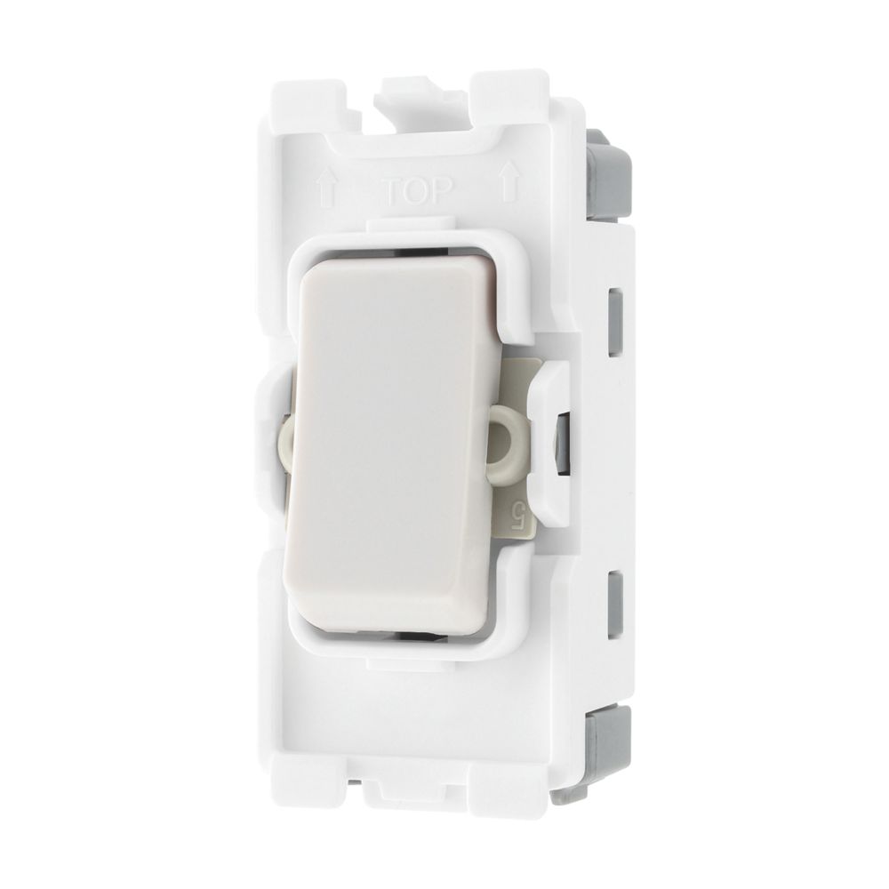 Image of British General Nexus 20A Grid SP Control Switch White 