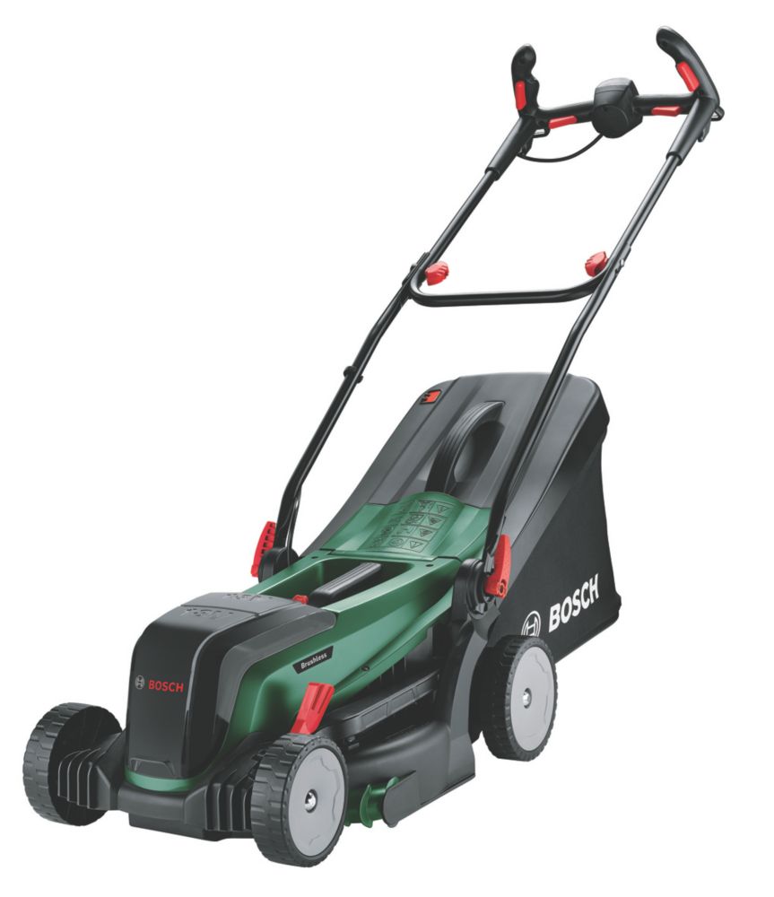 Image of Bosch UniversalRotak 2x18V-37-550 36V Li-Ion Power for All Brushless Cordless 37cm Lawnmower - Bare 