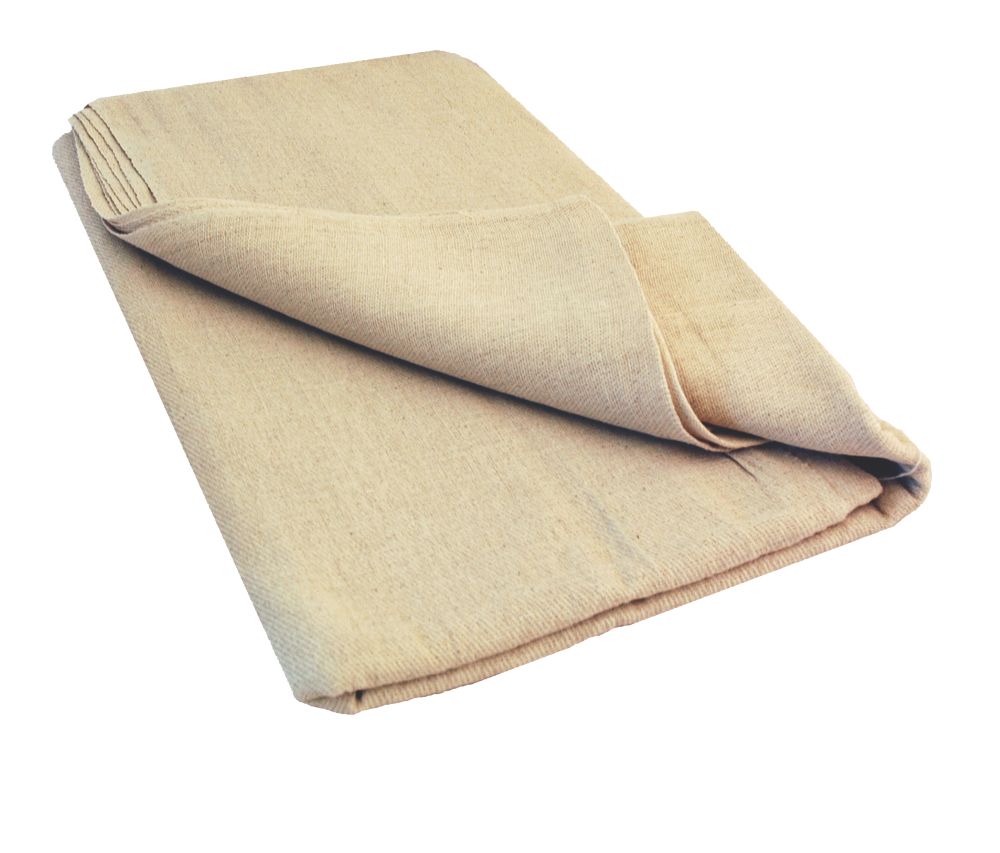 Image of No Nonsense Cotton Twill Dust Sheet 12' x 12' 