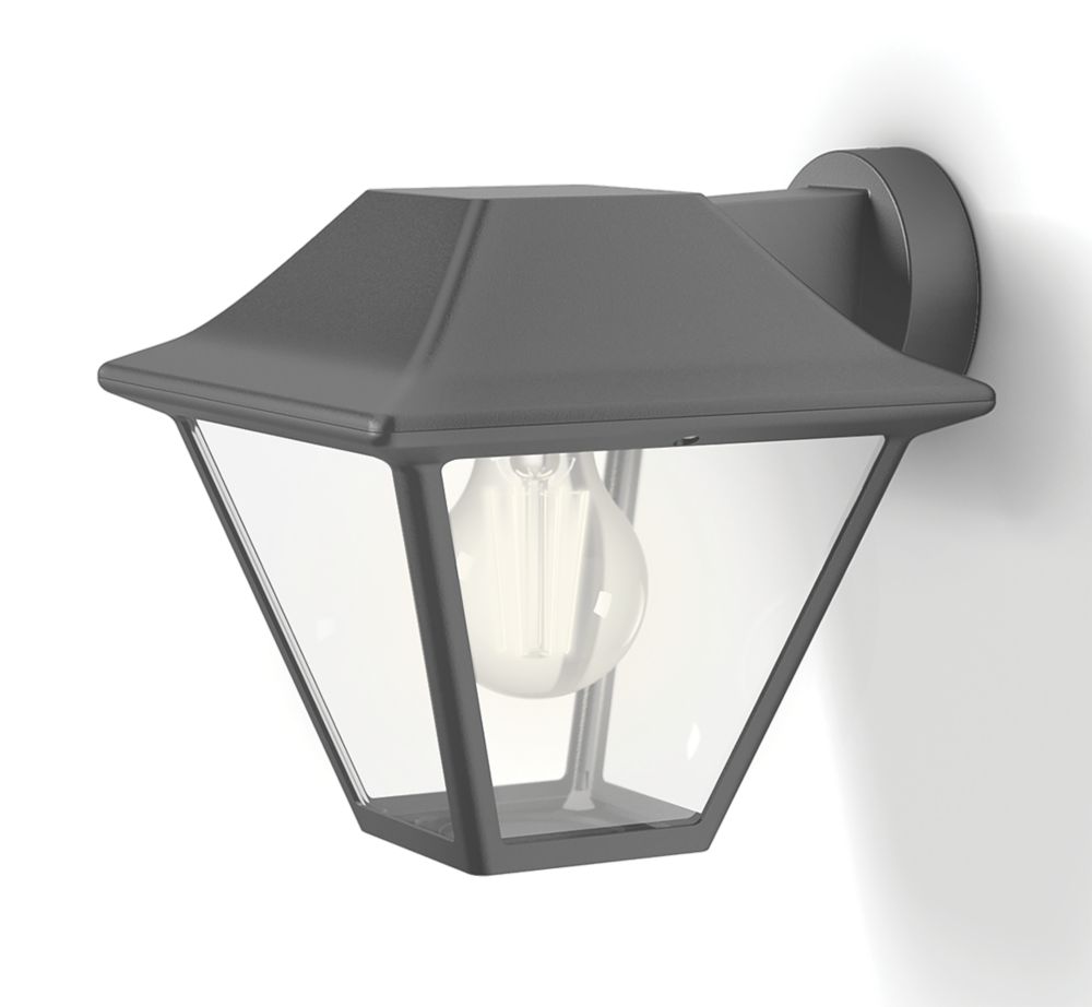 Image of Philips AlpenGlow Outdoor Wall Light Anthracite 