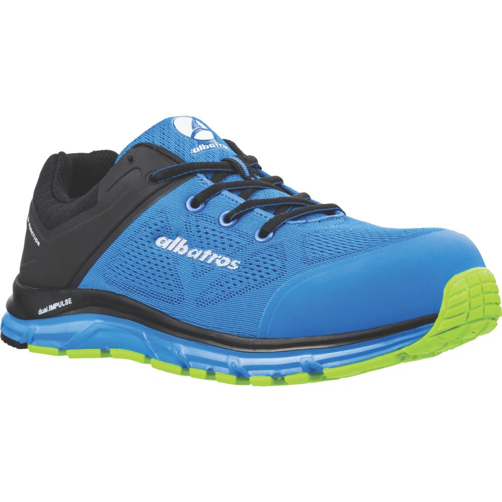 Image of Albatros Lift Impulse Low Safety Trainers Blue / Black Size 10 