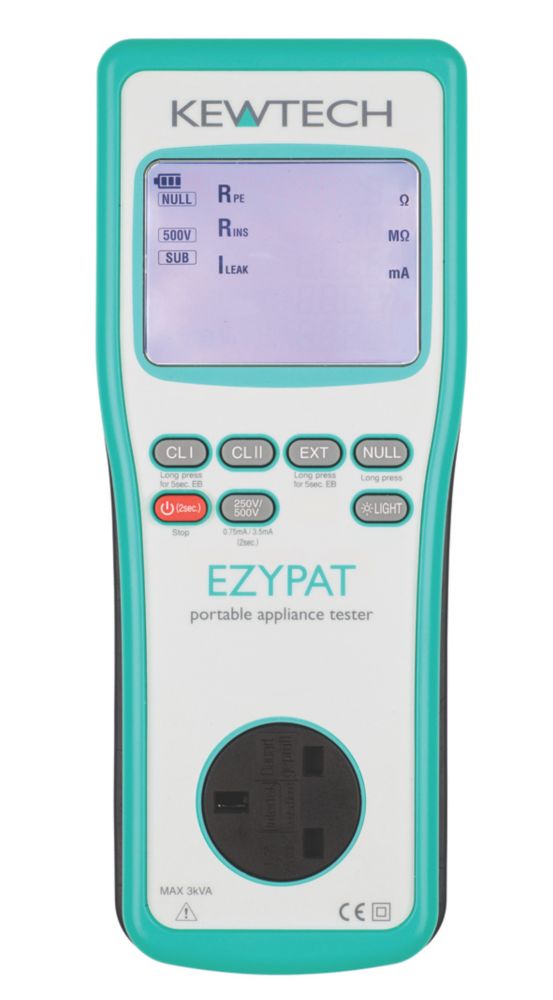 Image of Kewtech EZYPAT PAT Tester 