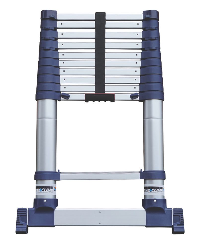 Image of Xtend+Climb ProSeries S2 Aerospace Grade Aluminium Telescopic Ladder 3.2m 