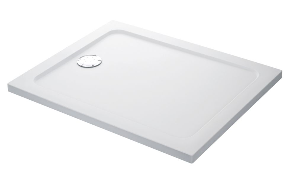 Image of Mira Flight Safe Rectangular Shower Tray White 1200mm x 1000mm x 40mm 