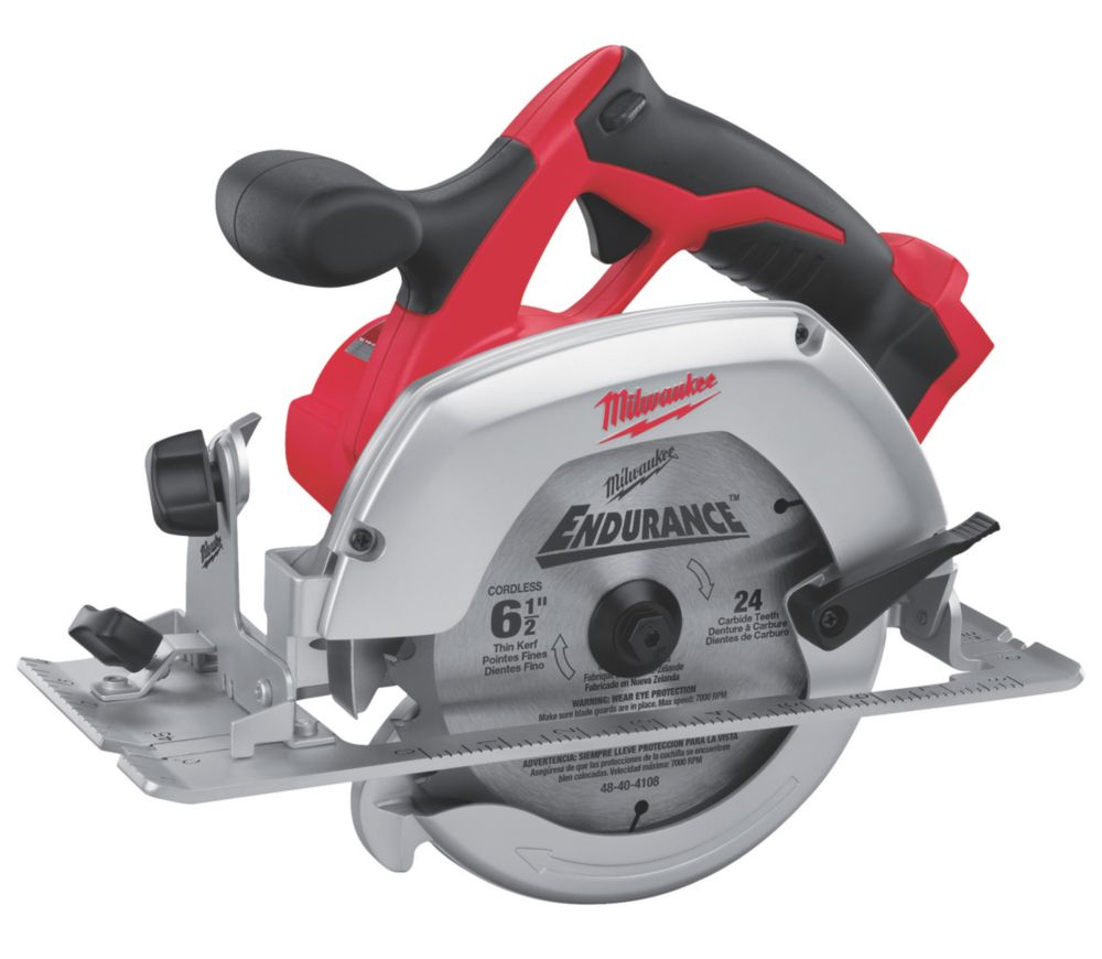 Image of Milwaukee HD18CS-0 165mm 18V Li-Ion RedLithium Cordless Circular Saw - Bare 