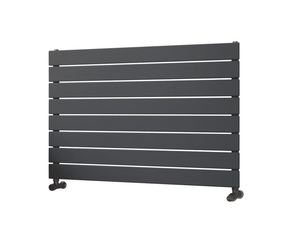 Image of Ximax Oceanus Designer Radiator 595mm x 900mm Anthracite 1949BTU 