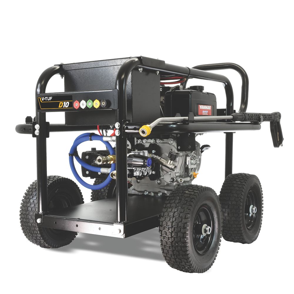 Image of V-Tuf VTUFD10-15200 200bar Diesel Industrial Pressure Washer 435cc 10hp 