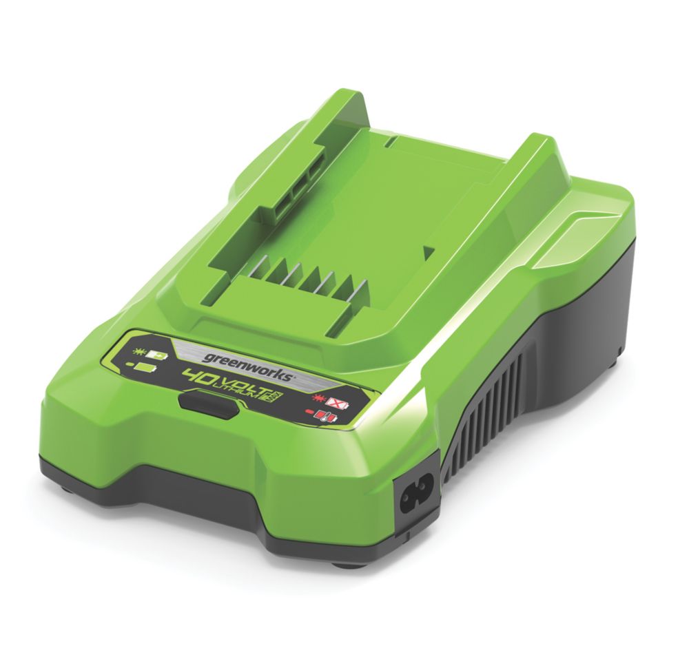 Image of Greenworks GWG40C 40V Li-Ion Charger 