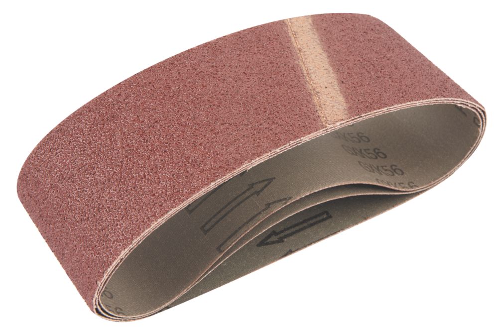 Image of Sanding Belt Unpunched 457mm x 76mm 60 Grit 3 Pack 