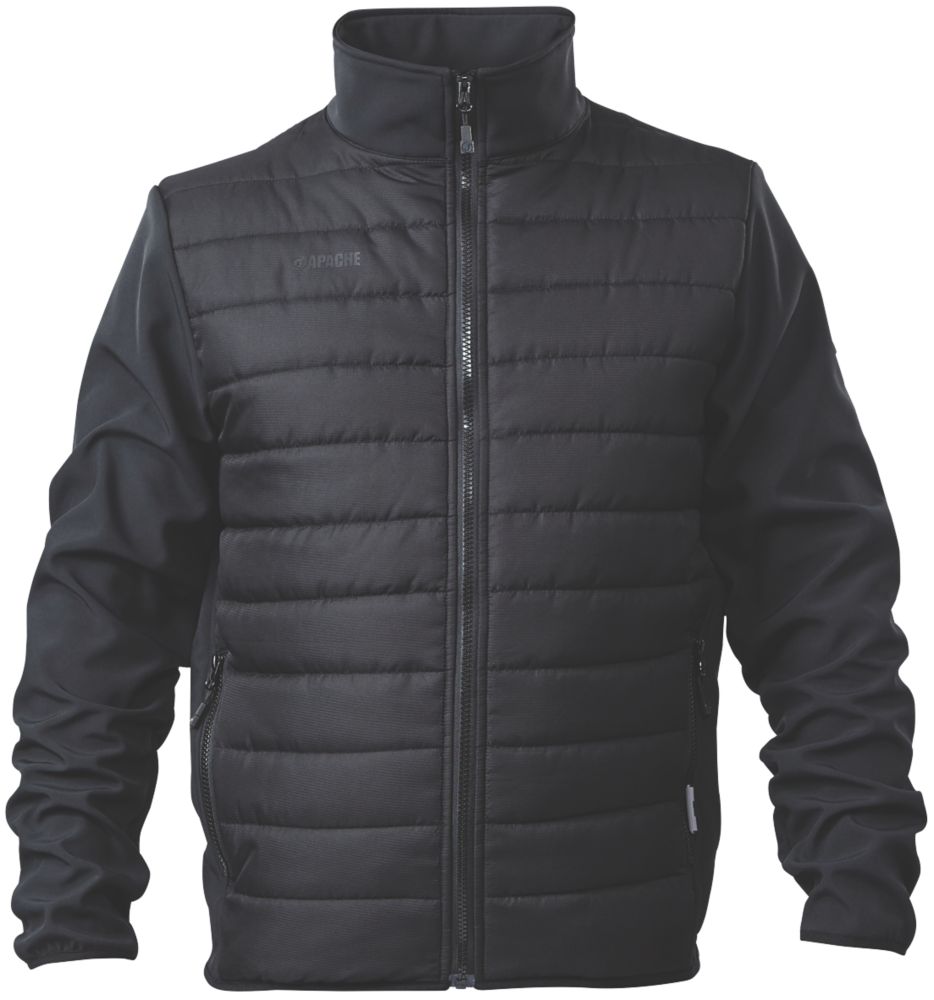 Image of Apache Hybrid Jacket Black Large / X Large 43-45" Chest 