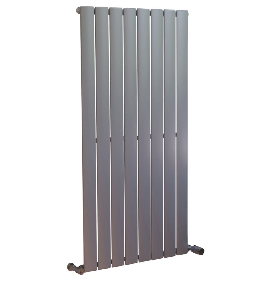 Image of Ximax Oceanus Horizontal or Vertical Designer Radiator 1200mm x 595mm Silver 