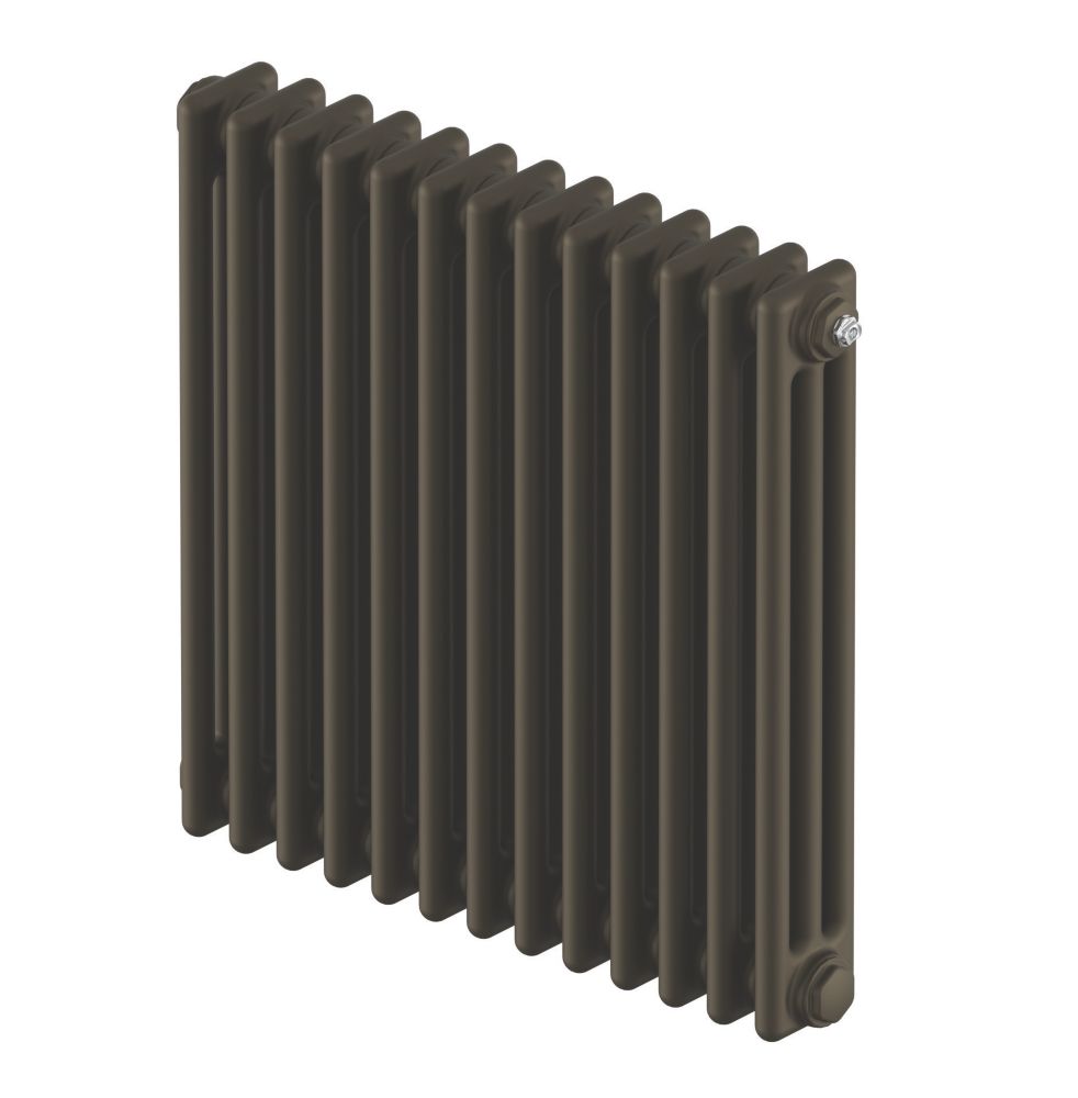 Image of Acova Classic 3 Column Horizontal Radiator 600mm x 628mm Bronze 2701BTU 