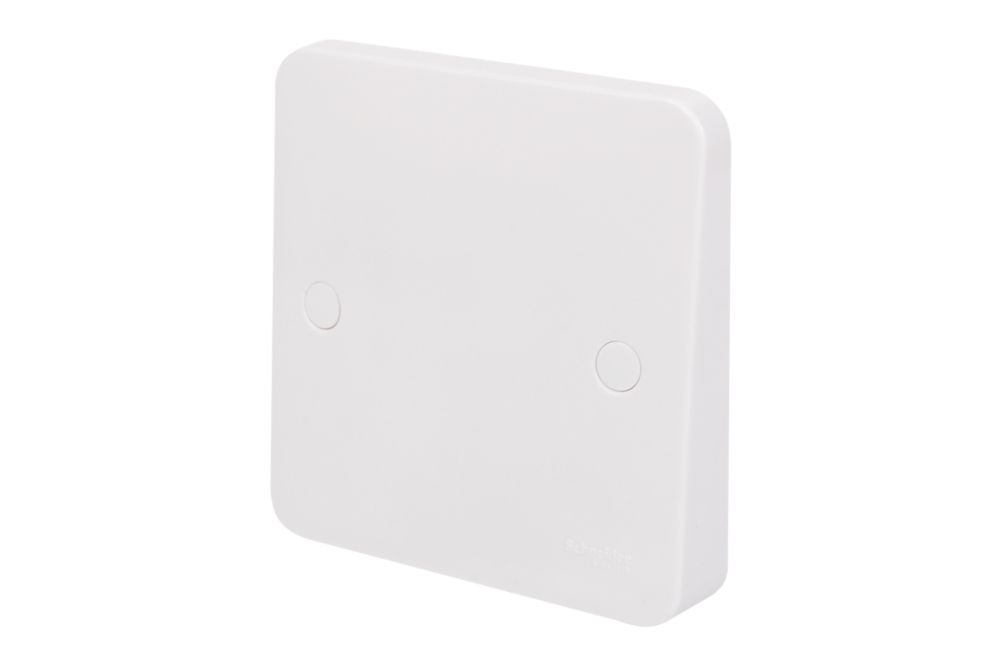 Image of Schneider Electric Lisse 25A Unswitched Flex Outlet Plate White 