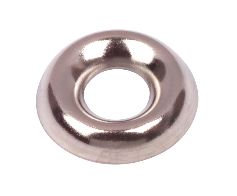 Image of 8ga Screw Cups Nickel-Plated 200 Pack 