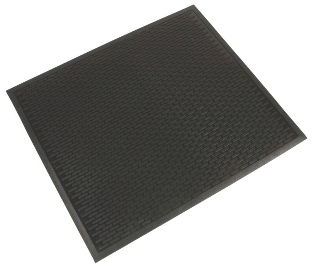 Image of COBA Europe COBAscrape Floor Mat Black 0.85m x 0.75m x 6mm 