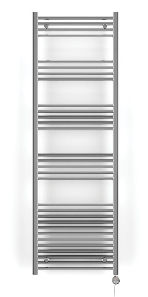 Image of Terma Leo MEG Electric Towel Rail 1800mm x 600mm Chrome 2046BTU 