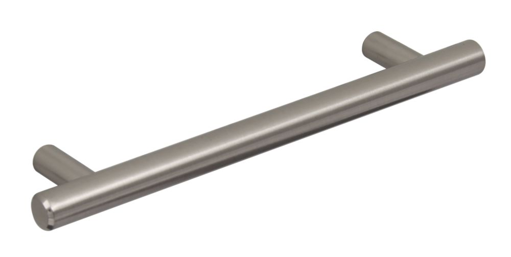Image of Hafele Barkston Bar Handle Brushed Nickel 356mm 