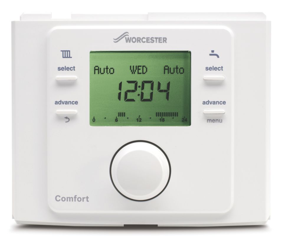 Image of Worcester Bosch Greenstar Comfort 2-Channel Digital Plug-In Boiler Programmer 