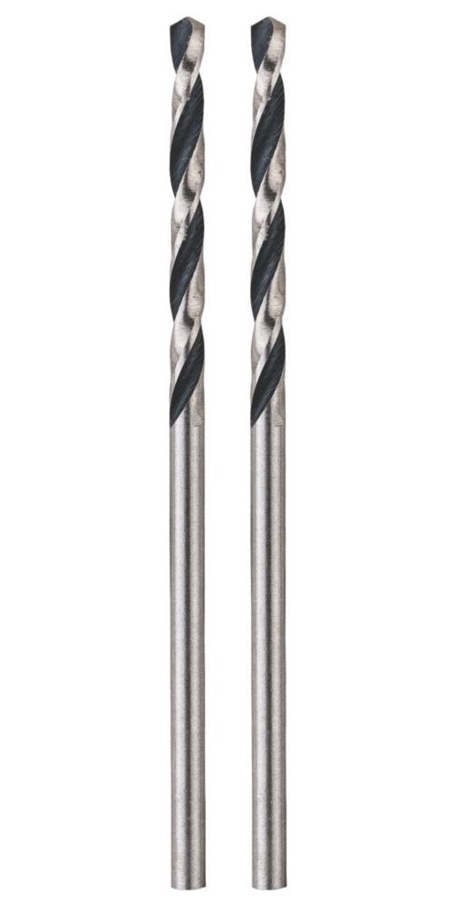 Image of Bosch Straight Shank Drill Bit 2mm x 49mm 2 Pack 