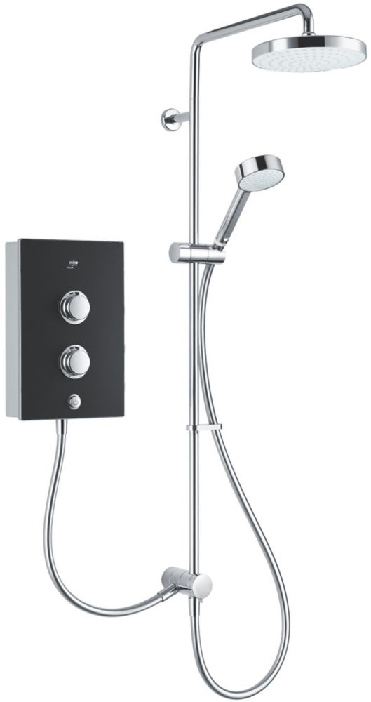 Image of Mira Decor Dual Onyx 10.8kW Manual Electric Shower 